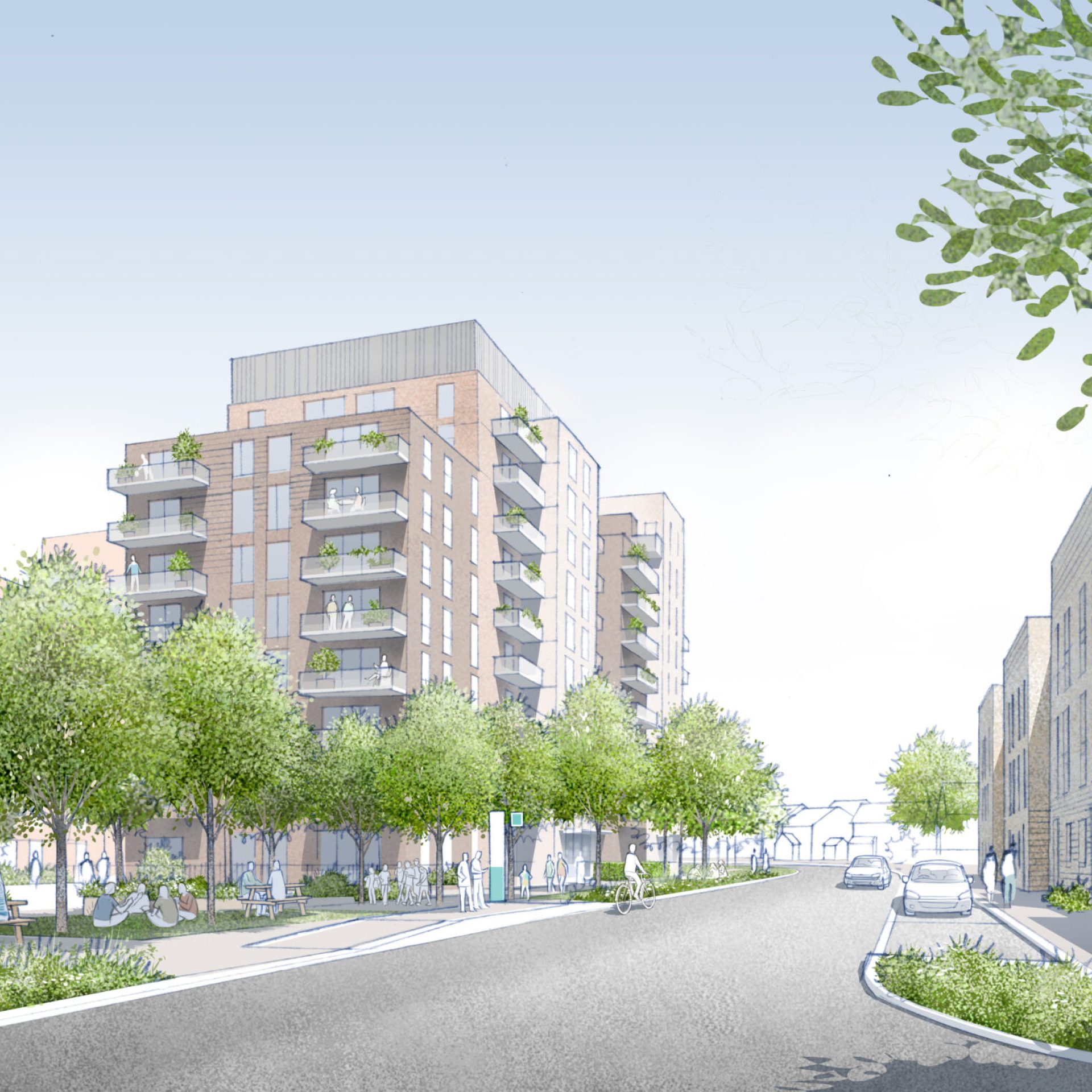 Corner Mead Central Garden