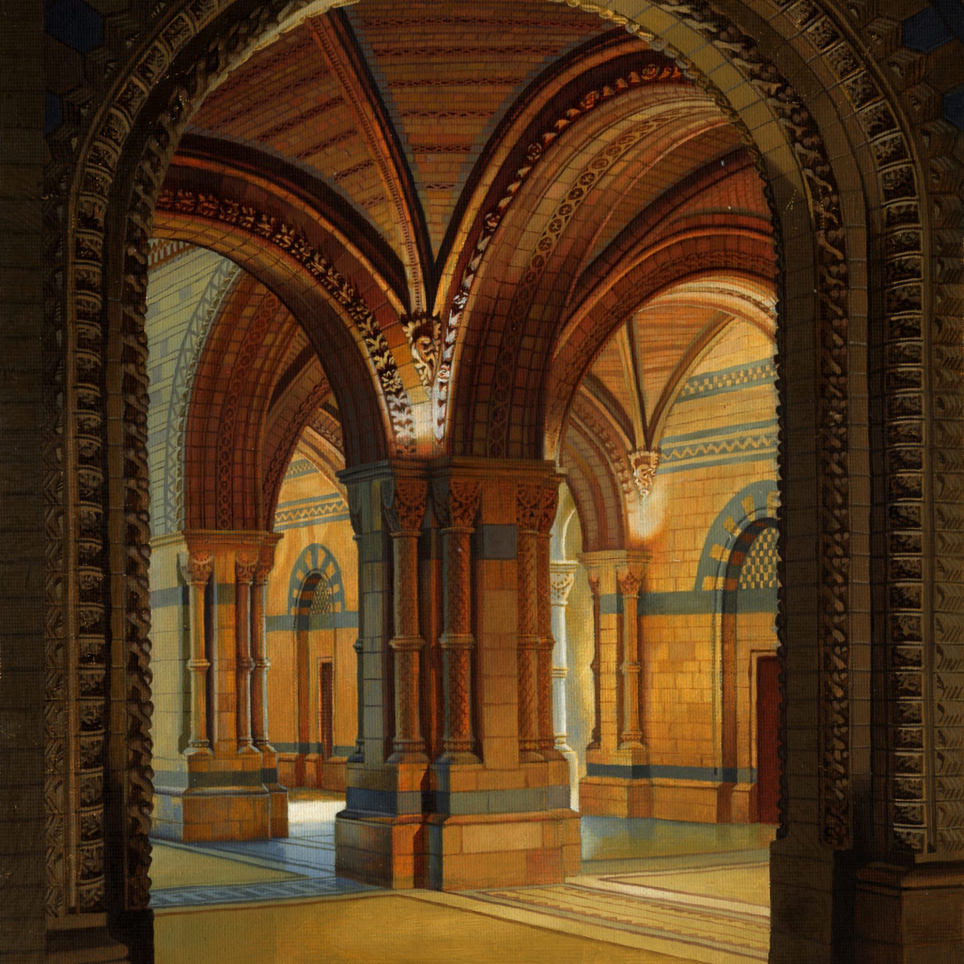 oil painting natural history museum