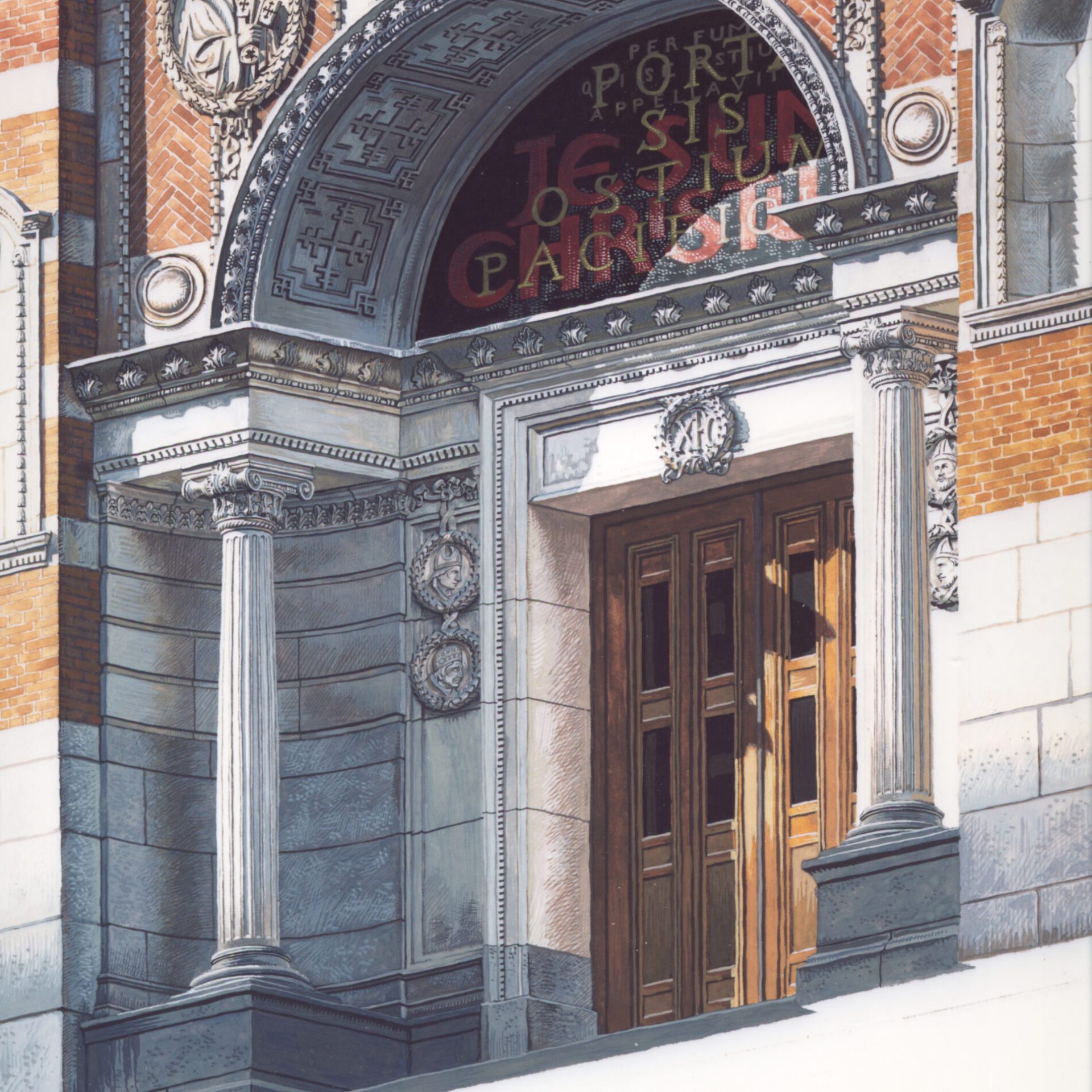 westminster cathedral measured drawing